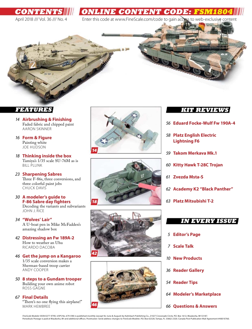 FineScale Modeler 2018-04 (Vol36-04)